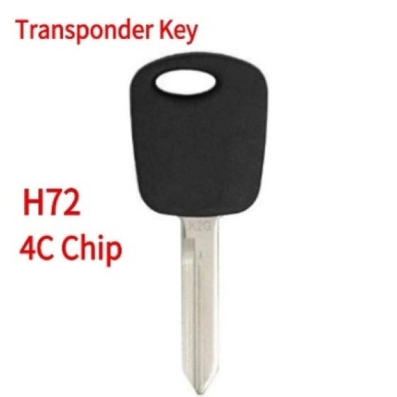 Ford Lincoln Mercury Mazda H72 Transponder Key (4C)(OEM chip )(No logo)